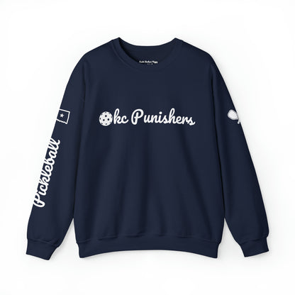OKC Punishers Script Crew -50% cotton soft, Customize sleeve