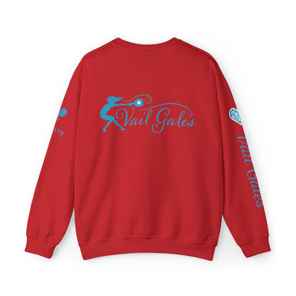 Vail Gales Pickleball Collegiate Crew Sweatshirt - Customized