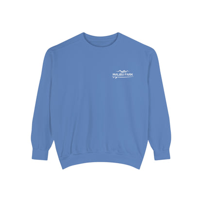 Malibu Park - Zuma Beach - Crew (Palm Tree Version) - Comfort Colors