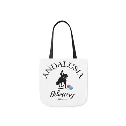 Andalusia Deboccery - Canvas Tote Bag, 5-Color Straps