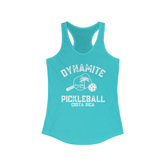 Dynamite Pickleball - Pura Vida Costa Rica - Women's Ideal Racerback Tank