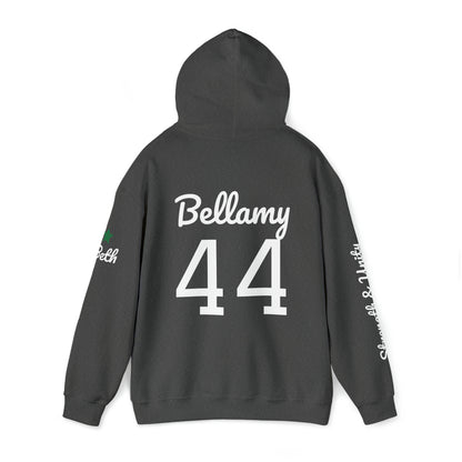 OKC Punishers Hoodie w/ Stars Green Letters - customize sleeve & back