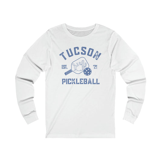 Hold the Pickle Tucson AZ - Unisex Jersey Long Sleeve Tee. Customize back