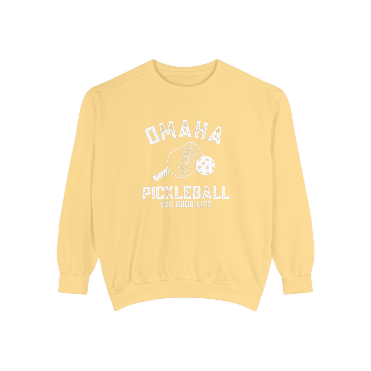 Omaha Pickleball Crew Sweatshirts - Comfort Colors