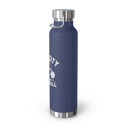 Park City Utah Pickleball - Copper Vacuum Insulated Bottle, 22oz