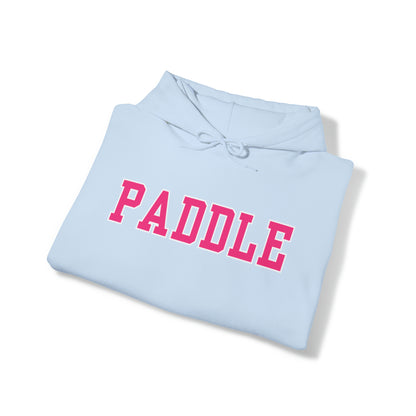 PADDLE Hoodie - PINK writing - 4 sides customized