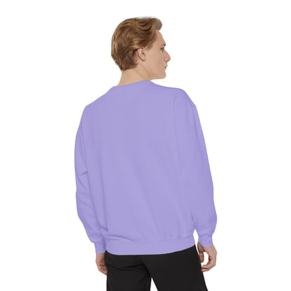 PICKLE Tree Medium Weight Unisex Garment Dyed Collegiate Crew - can custom,I’ve back