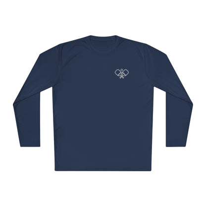 Hooked on Pickleball, Sunshine & Sushi- Unisex moisture wicking  Lightweight Long Sleeve Tee spf 40