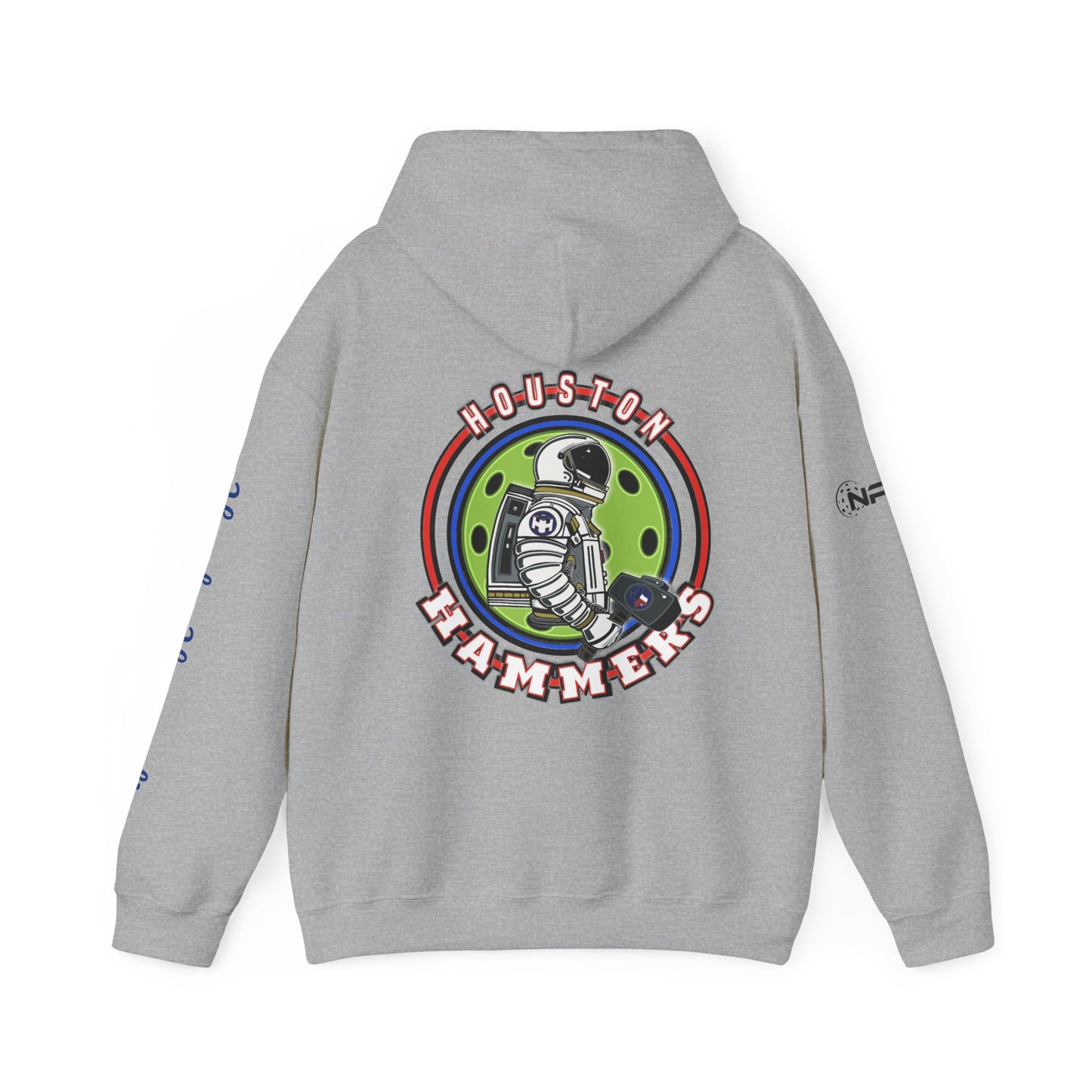 * Houston Hammers NPL - Multi Sided Design - Unisex Hoodie