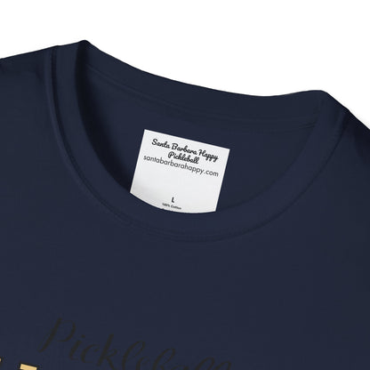 Pickleball Hall of Fame - Unisex Softstyle T-Shirt (customize with Hall of Fame name, or leave blank )