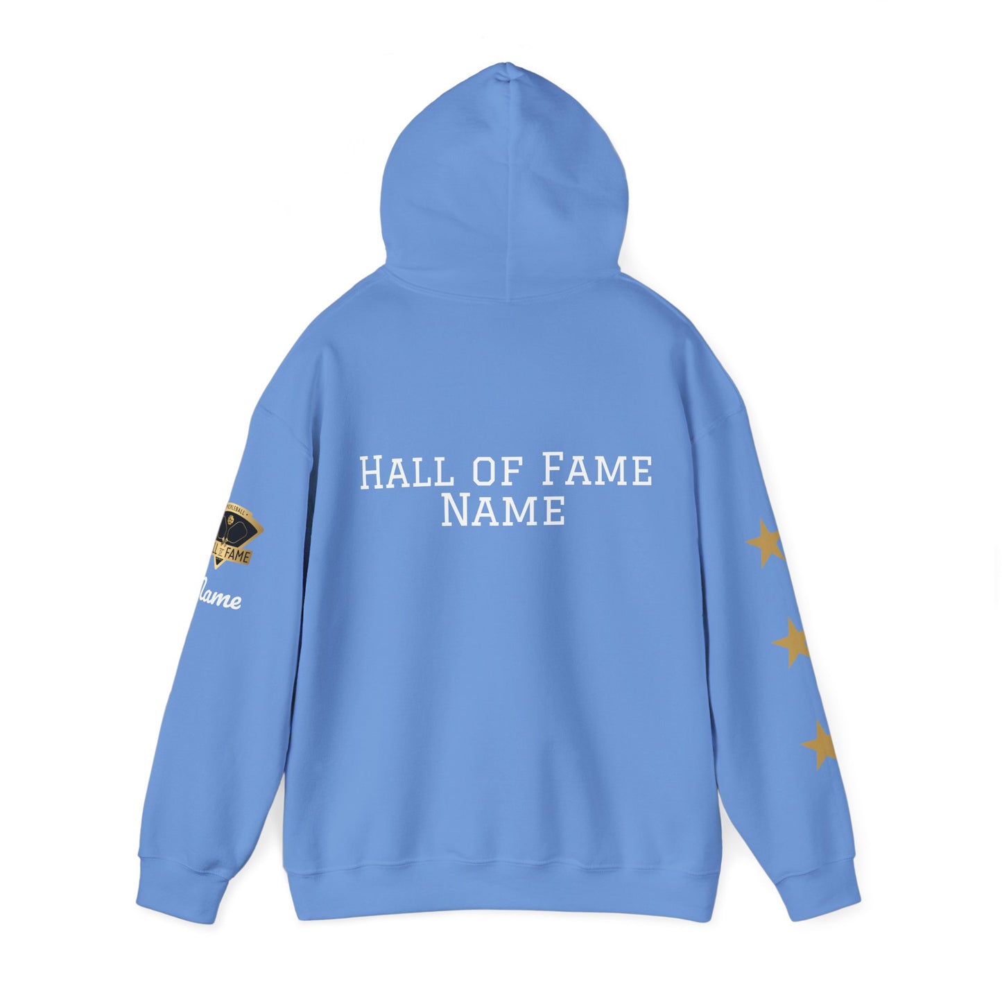 Pickleball Hall of Fame - Hoodie - Customize Hall of Fame Name, or no name