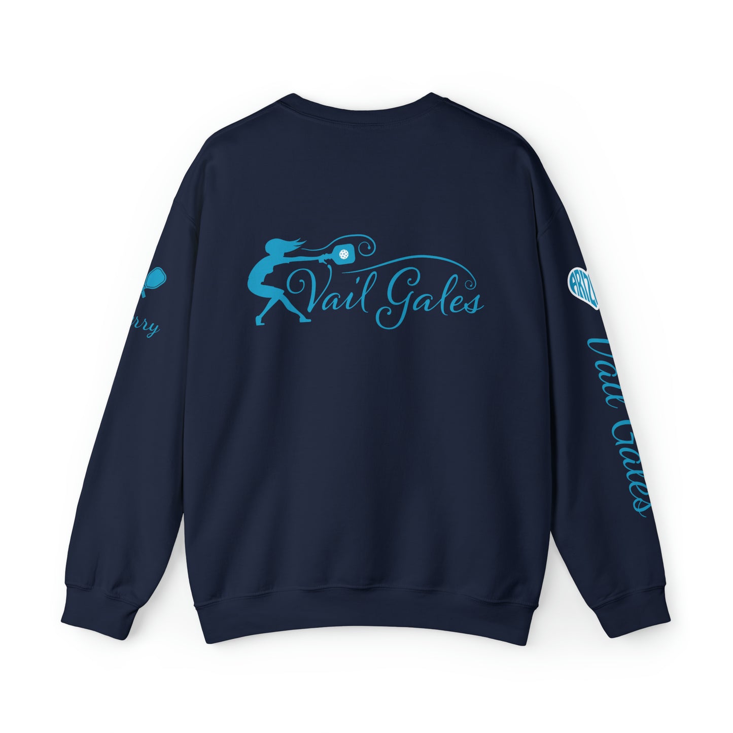 Vail Gales Pickleball Collegiate Crew Sweatshirt - Customized