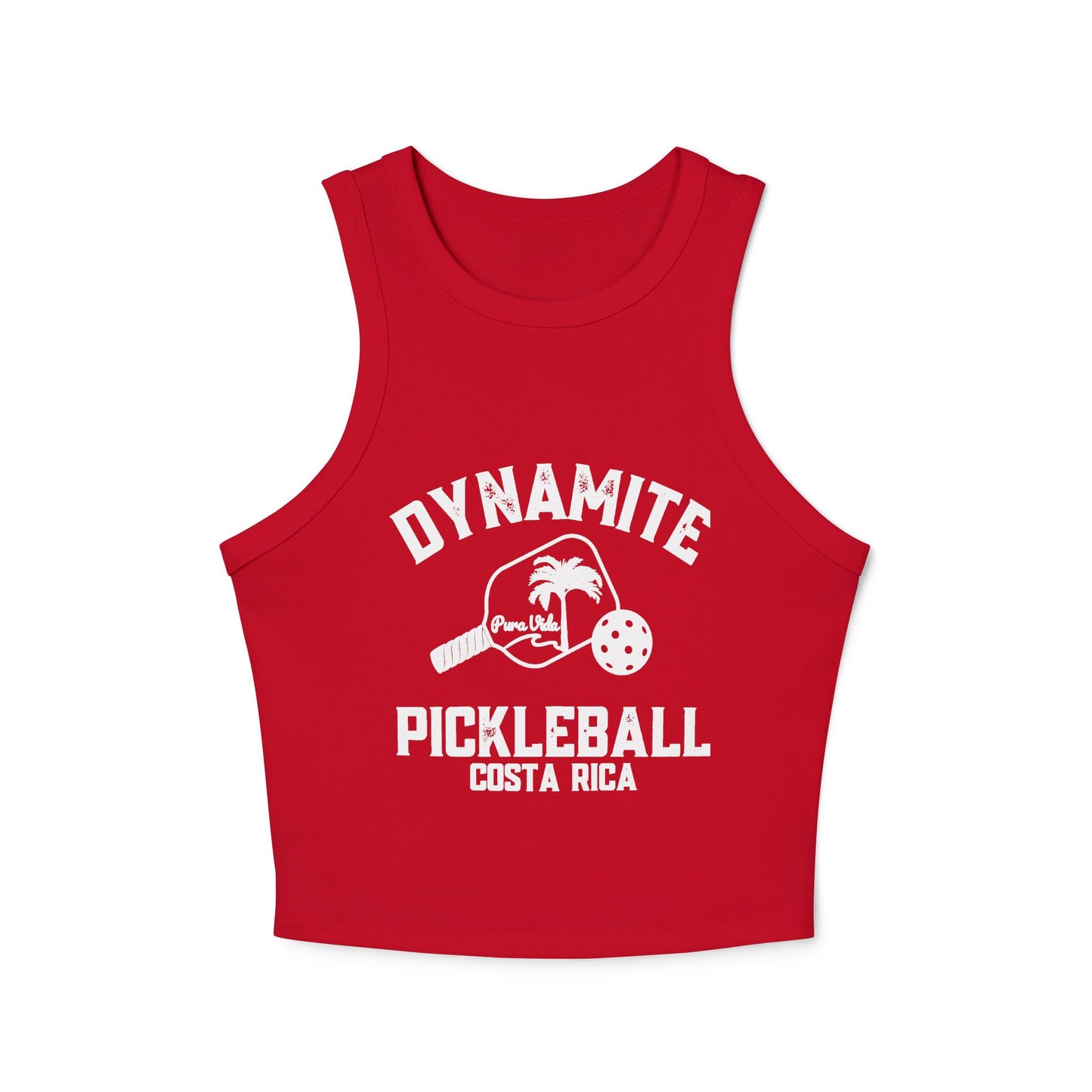 Pura Vida Dynamite Pickleball Racer Tank Top for Active Women