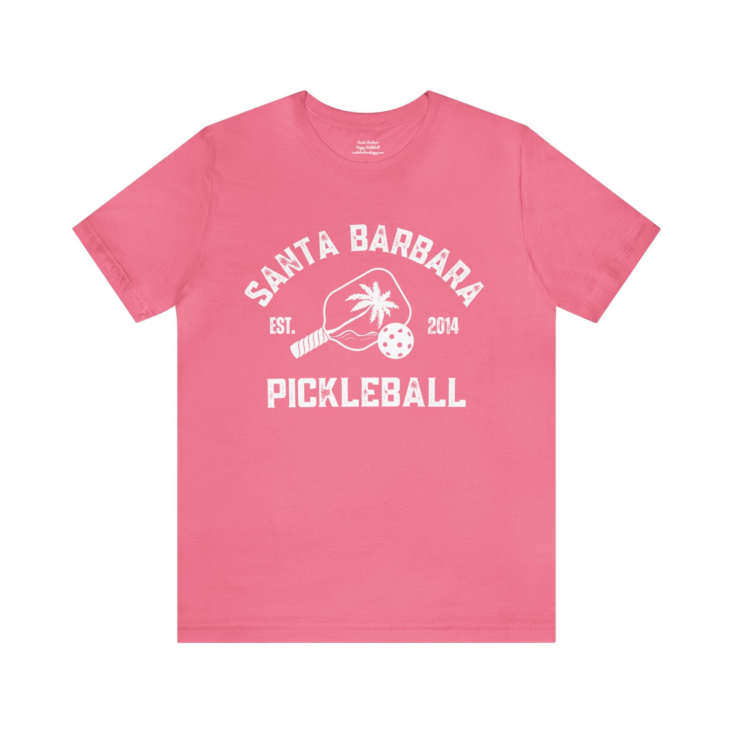 Santa Barbara Pickleball original  - 2 day - Unisex 100% airline cotton Jersey Short Sleeve Tee