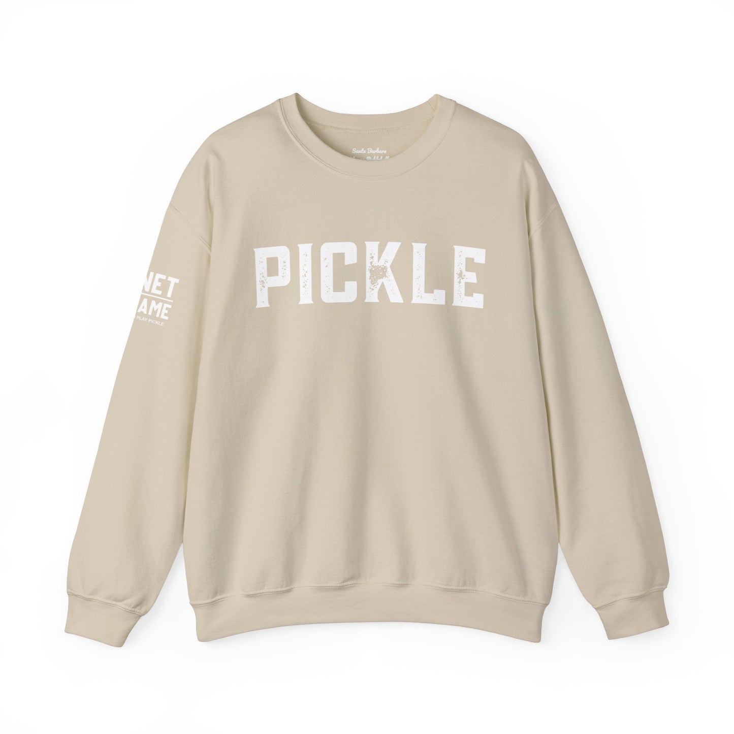 PICKLE Crew. Small Net Game logo on sleeve