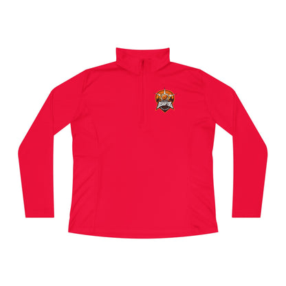 Stylish Ladies Quarter-Zip Pullover - Perfect for Active Lifestyle & Casual Wear