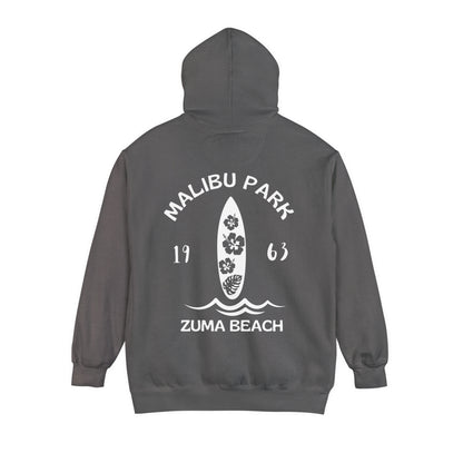 Malibu Park - Zuma Beach Hoodie (Hibiscus Version) - Comfort Colors