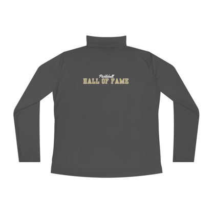 Suzanne Pickleball Hall of Fame Ladies Quarter-Zip Pullover