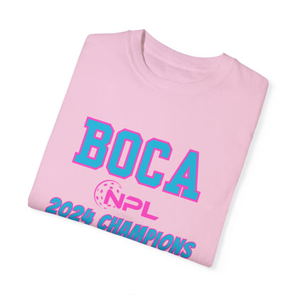 BOCA NPL ‘24 Champs Garment Dyed -Unisex Garment-Dyed T-shirt