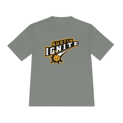 Austin Ignite NPL Team - Unisex (fuller cut)  Moisture Wicking T - customize  back