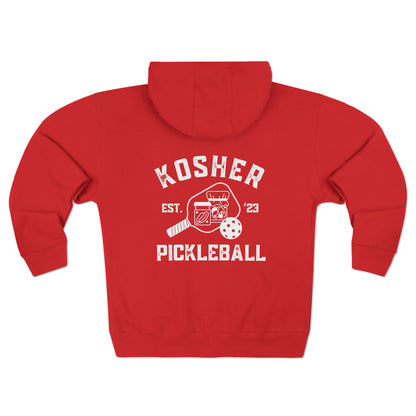 Kosher Pickleball - Unisex Premium Full Zip Hoodie