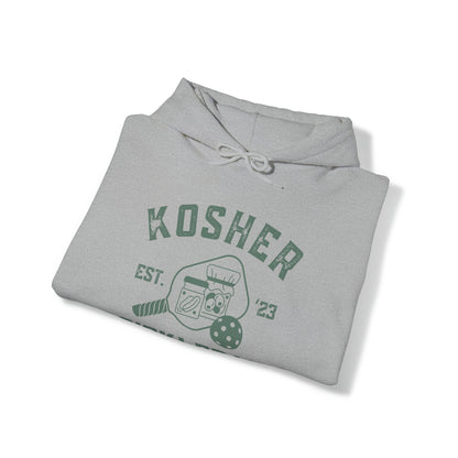 Kosher Pickleball Hoodie - Unisex Heavy Blend™ GREEN print