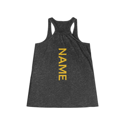 Florida Storm Bella Canvas Women's Flowy Racerback Tank - Add name -poly/cotton