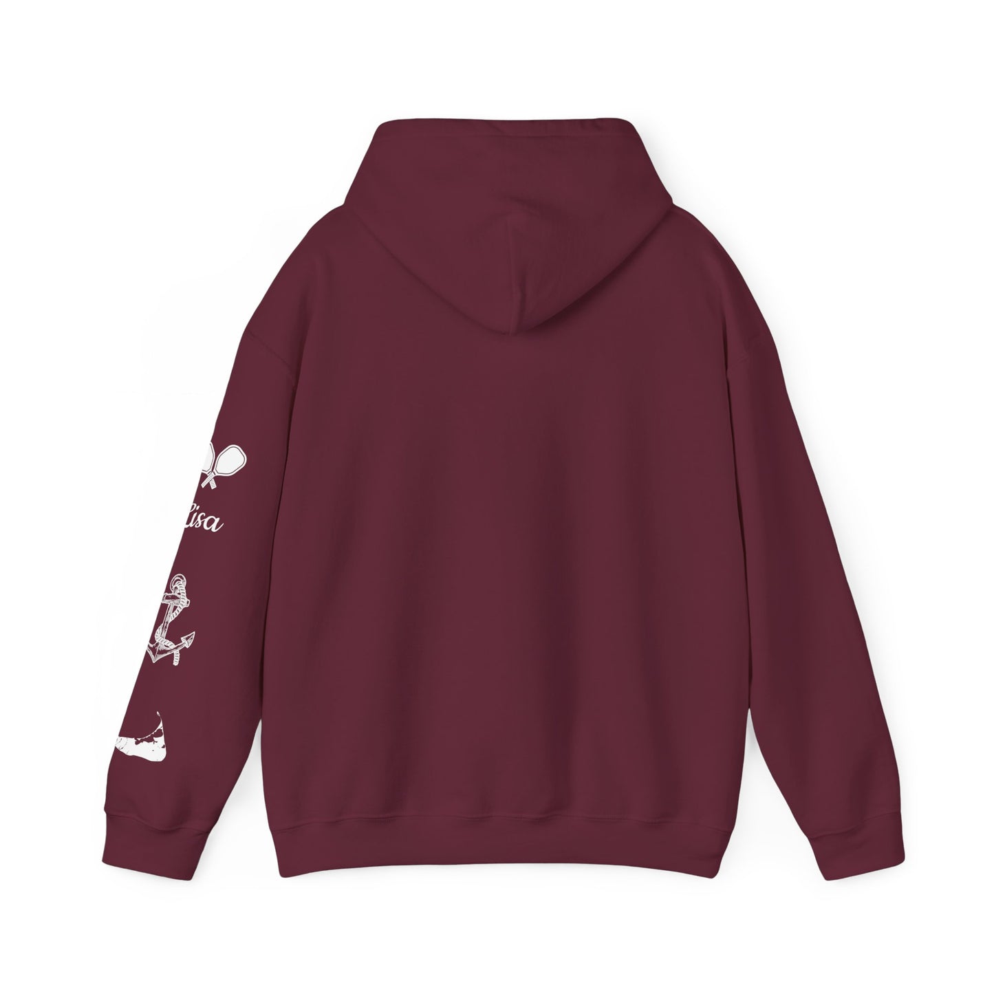 Nantucket Customized Unisex Hoodie - add name at checkout in notes