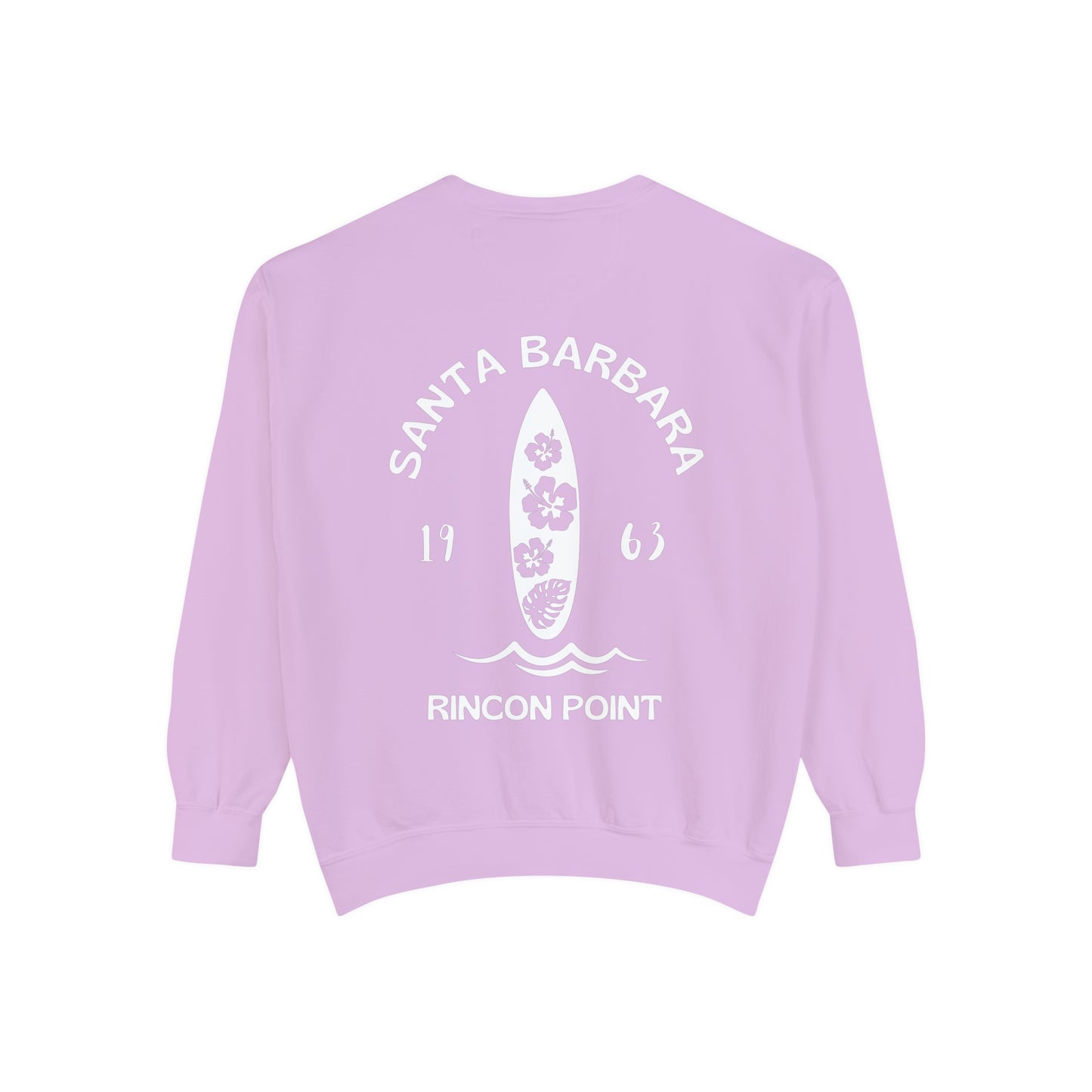 Santa Barbara Rincon Beach -Crew Sweatshirt - Comfort Colors