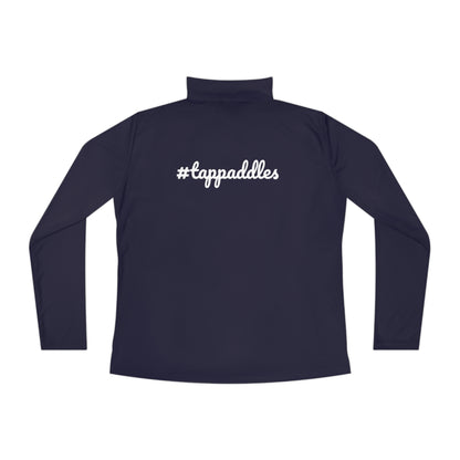 Kara’s Love, #tappaddles  1/4 Zip - moisture wicking - Ladies Quarter-Zip Pullover