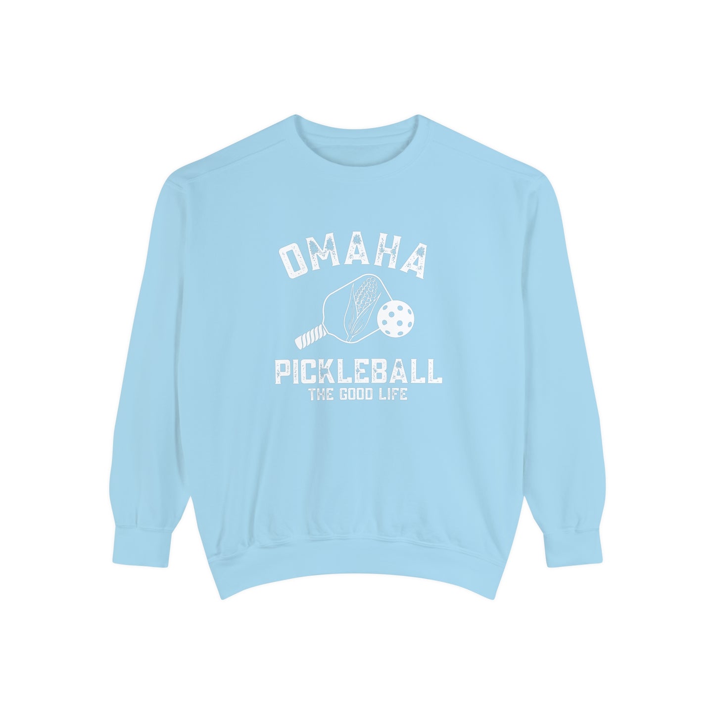 Omaha Pickleball Crew Sweatshirts - Comfort Colors