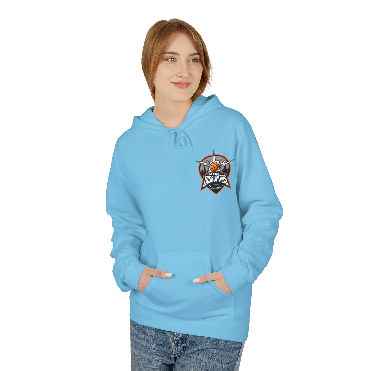 Detroit Disrupters Unisex Midweight Softstyle Fleece Hoodie