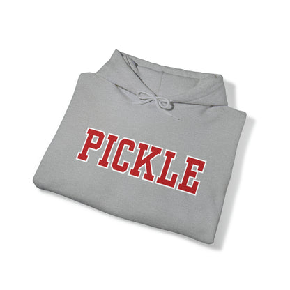 The Pickleball Farm - PICKLE collegiate style. Customize sleeve.