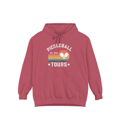 Pickleball Tours Distressed - Comfort Colors Hoodie