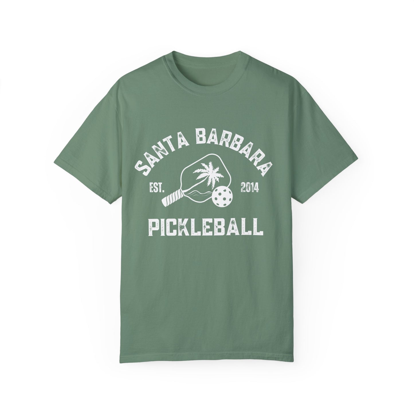 Santa Barbara Pickleball Unisex Garment-Dyed T-shirt