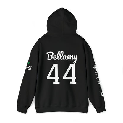 OKC Punishers Hoodie w/ Stars Green Letters - customize sleeve & back