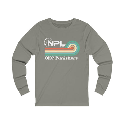 OKC Punishers Retro Custommized Unisex Jersey Long Sleeve Tee