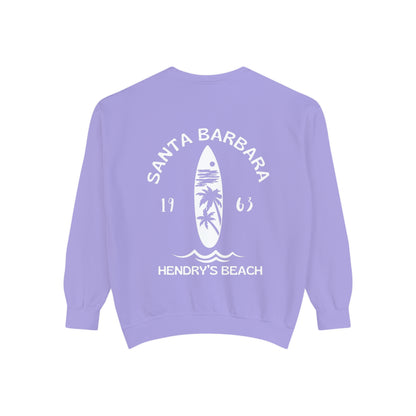 Santa Barbara Hendry’s Beach Crew Sweatshirts - Comfort Colors