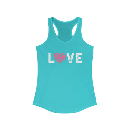 Kara LOVE - #tappaddles - Women's Ideal Racerback Tank