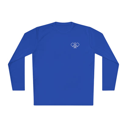 Hooked on Pickleball, Sunshine & Sushi- Unisex moisture wicking  Lightweight Long Sleeve Tee spf 40