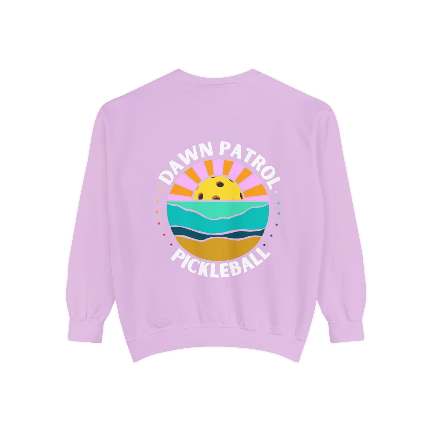 Dawn Patrol Pickleball - Unisex Beachy Garment-Dyed Crew