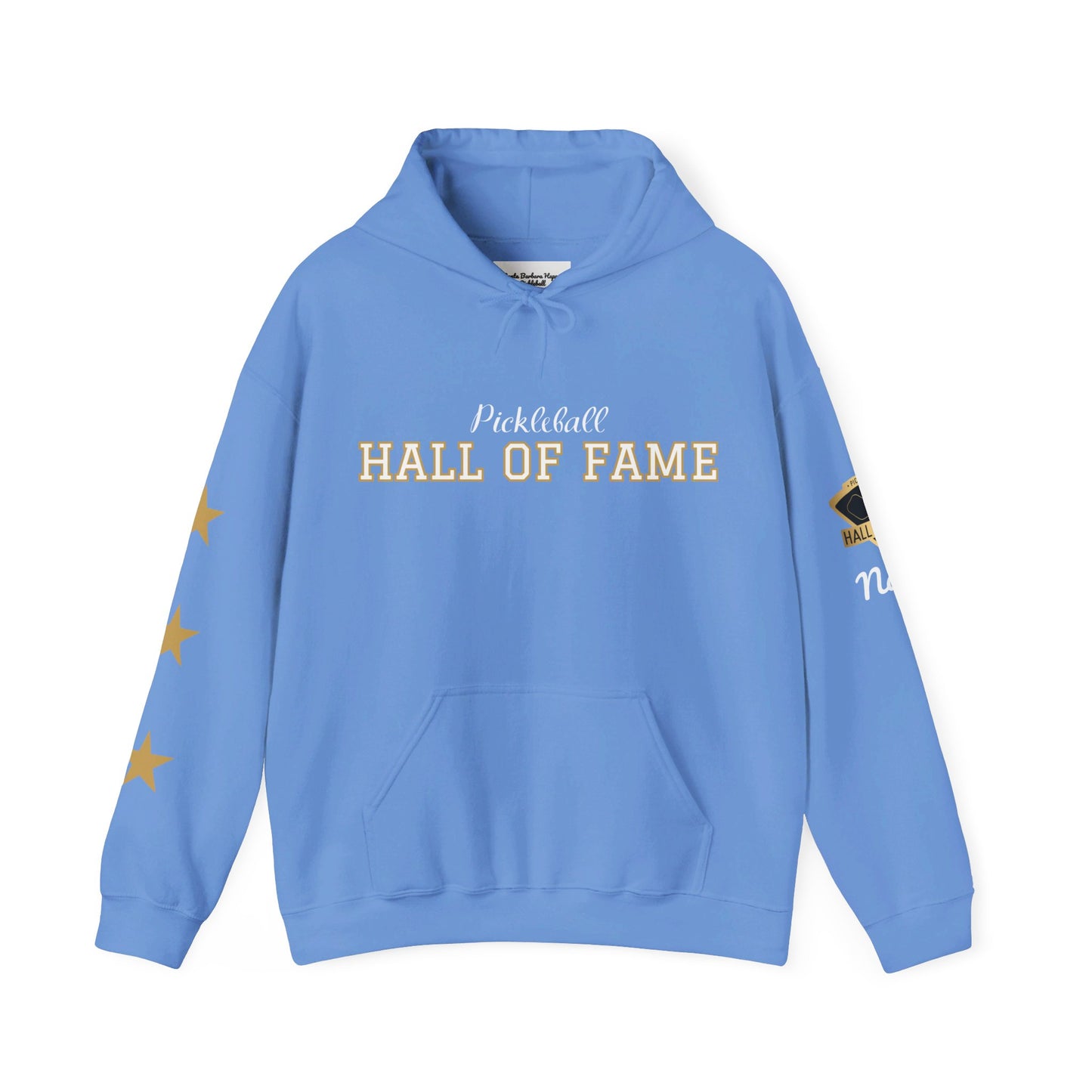 Pickleball Hall of Fame (RIFKIN example) - Hoodie - Customize Hall of Fame Name, or no name