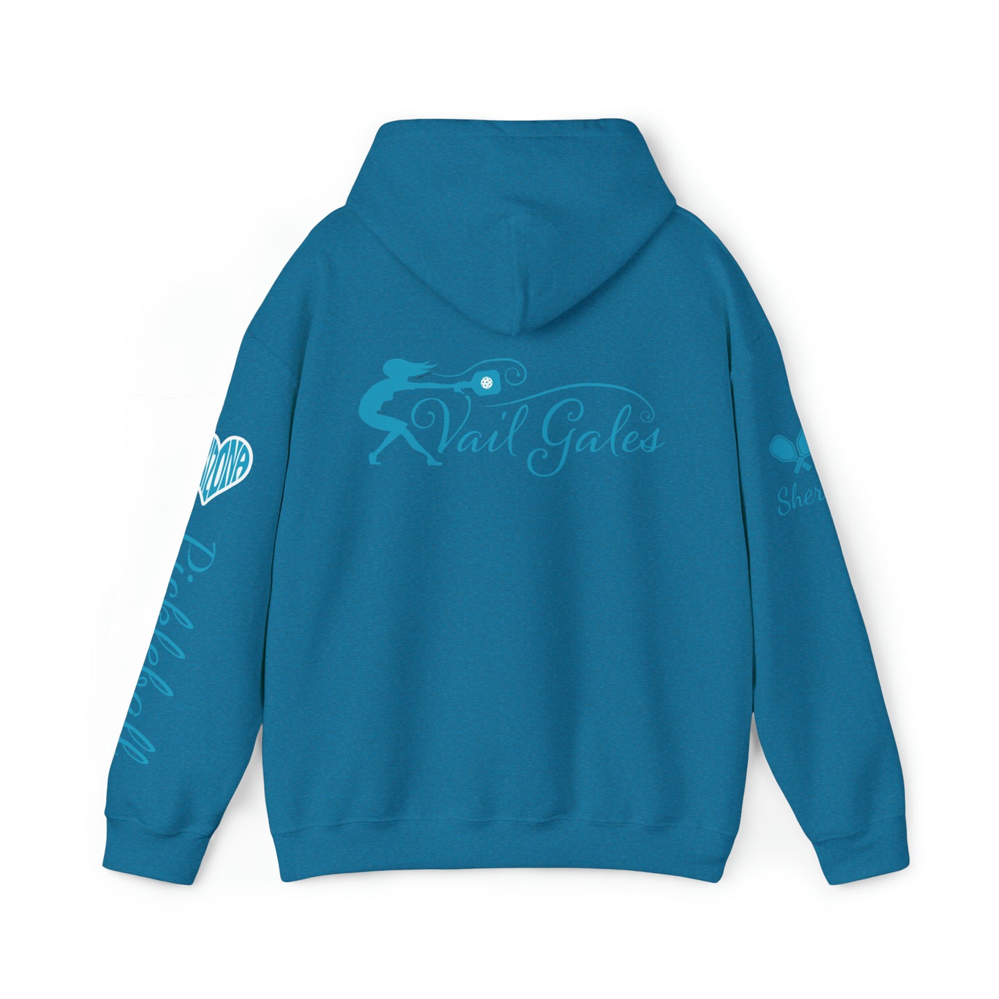 Vail Gales Pickleball - Script Hoodie Unisex - Customize sleeve