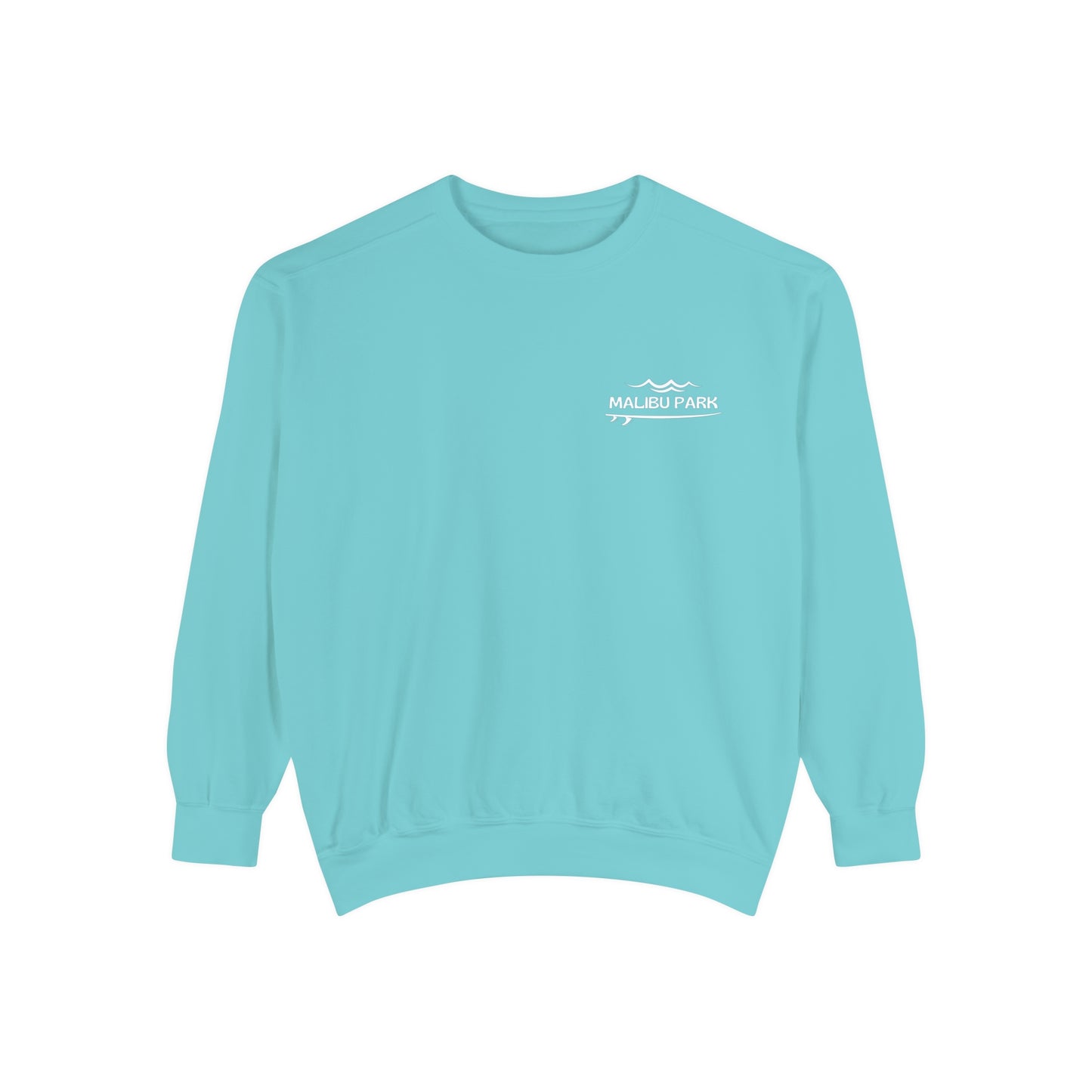 Malibu Park - Zuma Beach - Crew (Palm Tree Version) - Comfort Colors