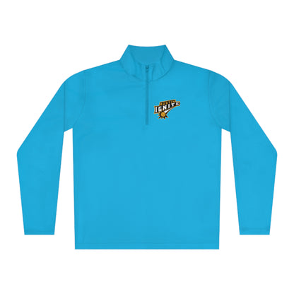 Austin Ignite - NPL Team - Unisex Quarter-Zip, Moisture Wicking, SPF 40 -customize back