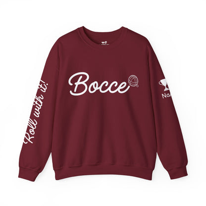 Customize my Bocce Crew BLACK FRIDAY -add name to sleeve