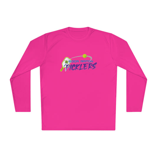 Boca Raton Picklers NPL Team - Unisex Fuller Cut -Moisture Wicking Lightweight Long Sleeve, SPF 40 - customize back