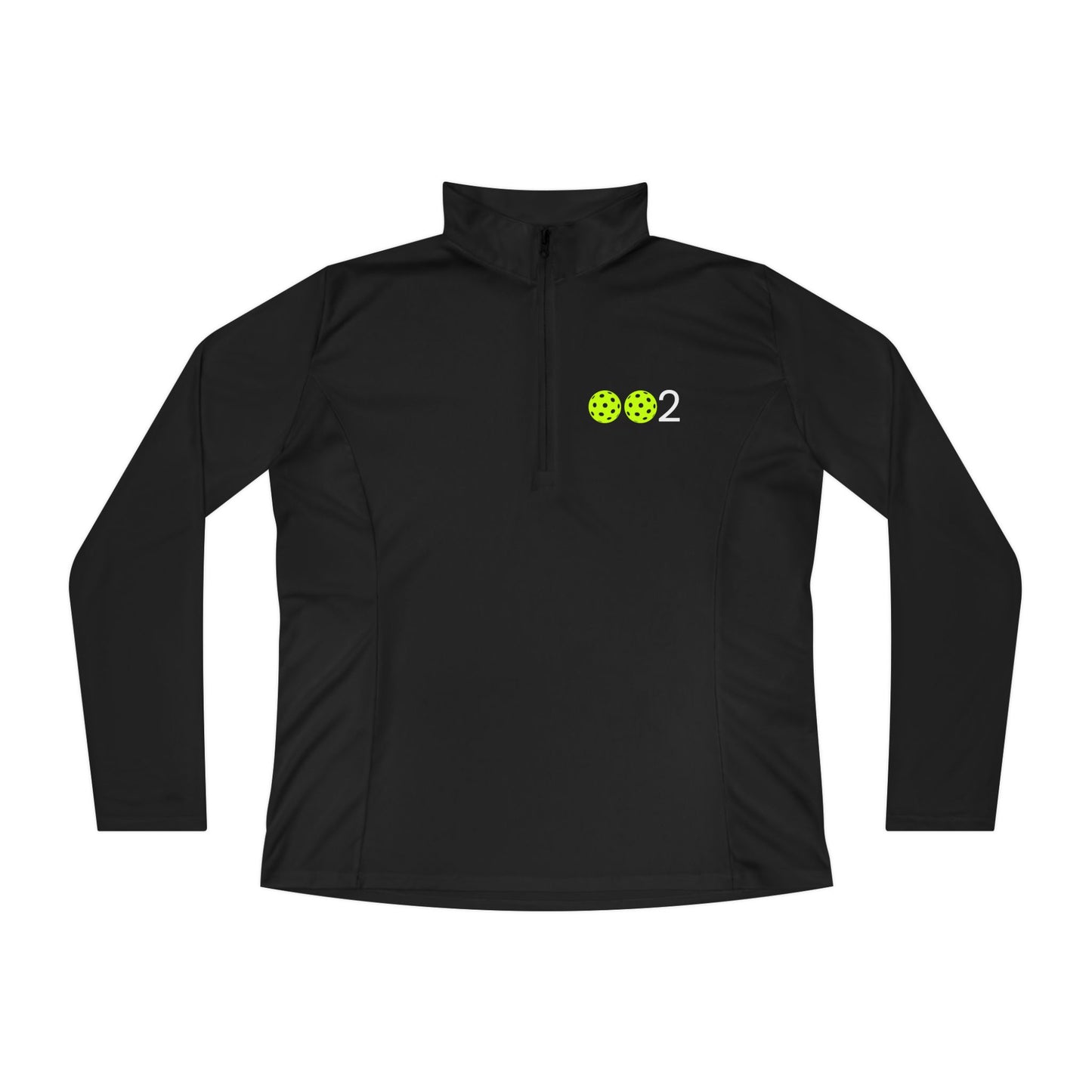 PICKLZ Ladies Quarter-Zip Pullover - add your number in instructions