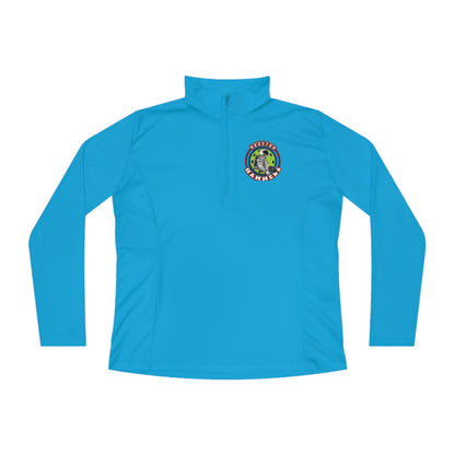 * Houston Hammers NPL - Ladies Cut -SPF 40, Moisture Wicking, Quarter-Zip Pullover