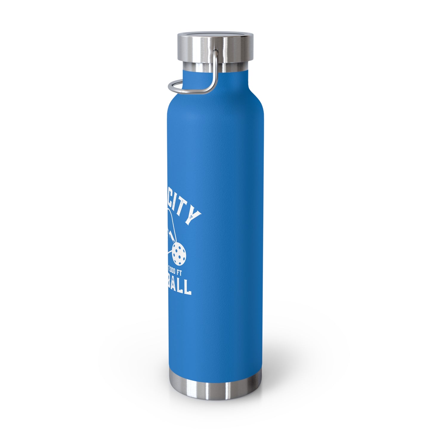 Park City Utah Pickleball - Copper Vacuum Insulated Bottle, 22oz